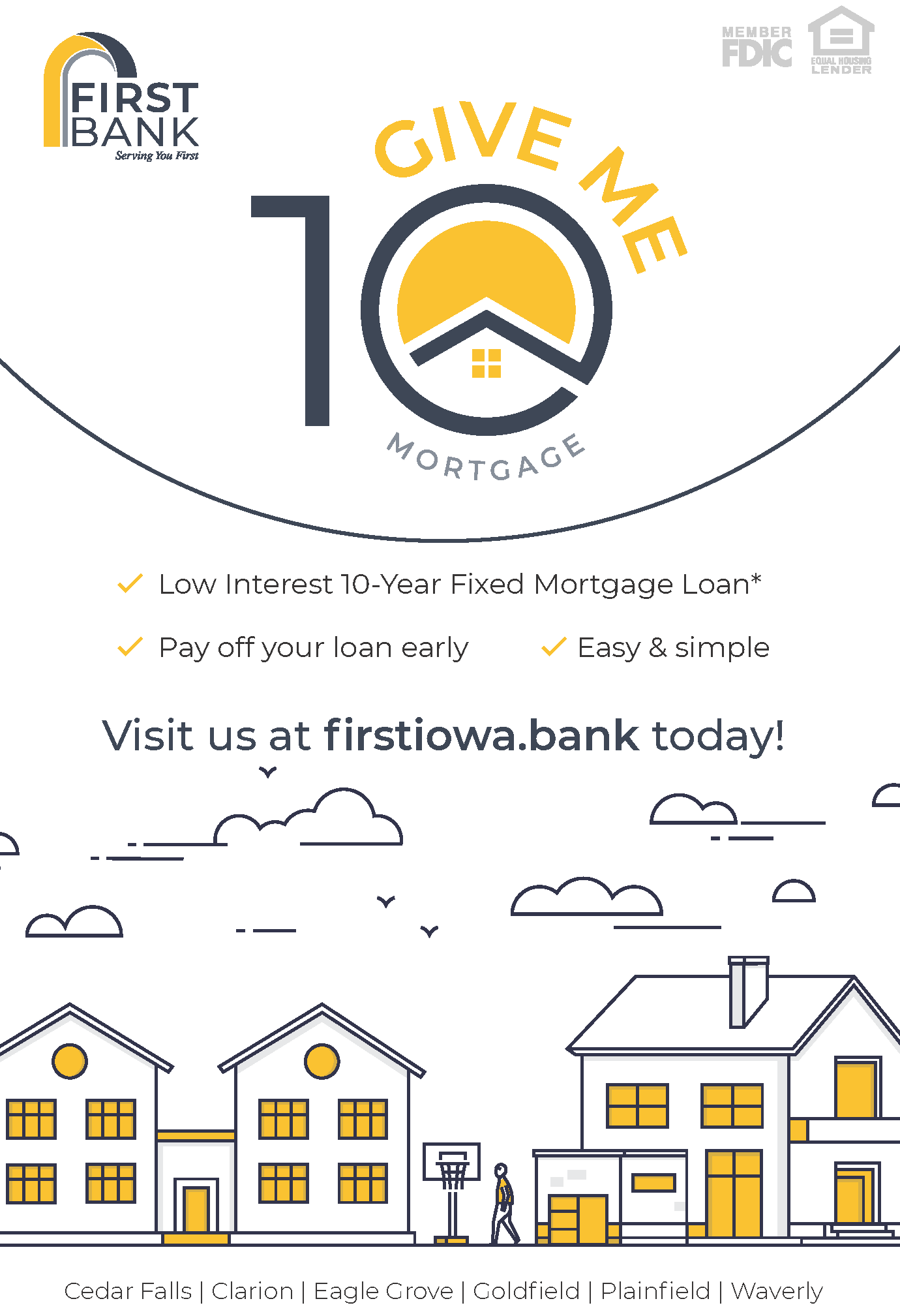 10-year mortgage special advertisement
